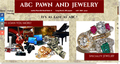 Desktop Screenshot of abcpawnandjewelry.com